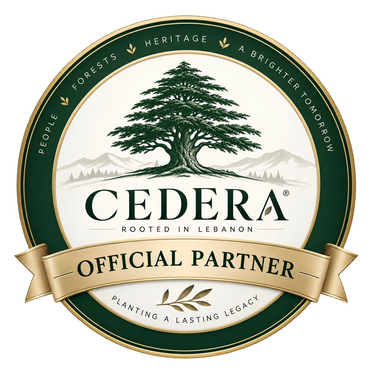 Cedera Official Partner badge