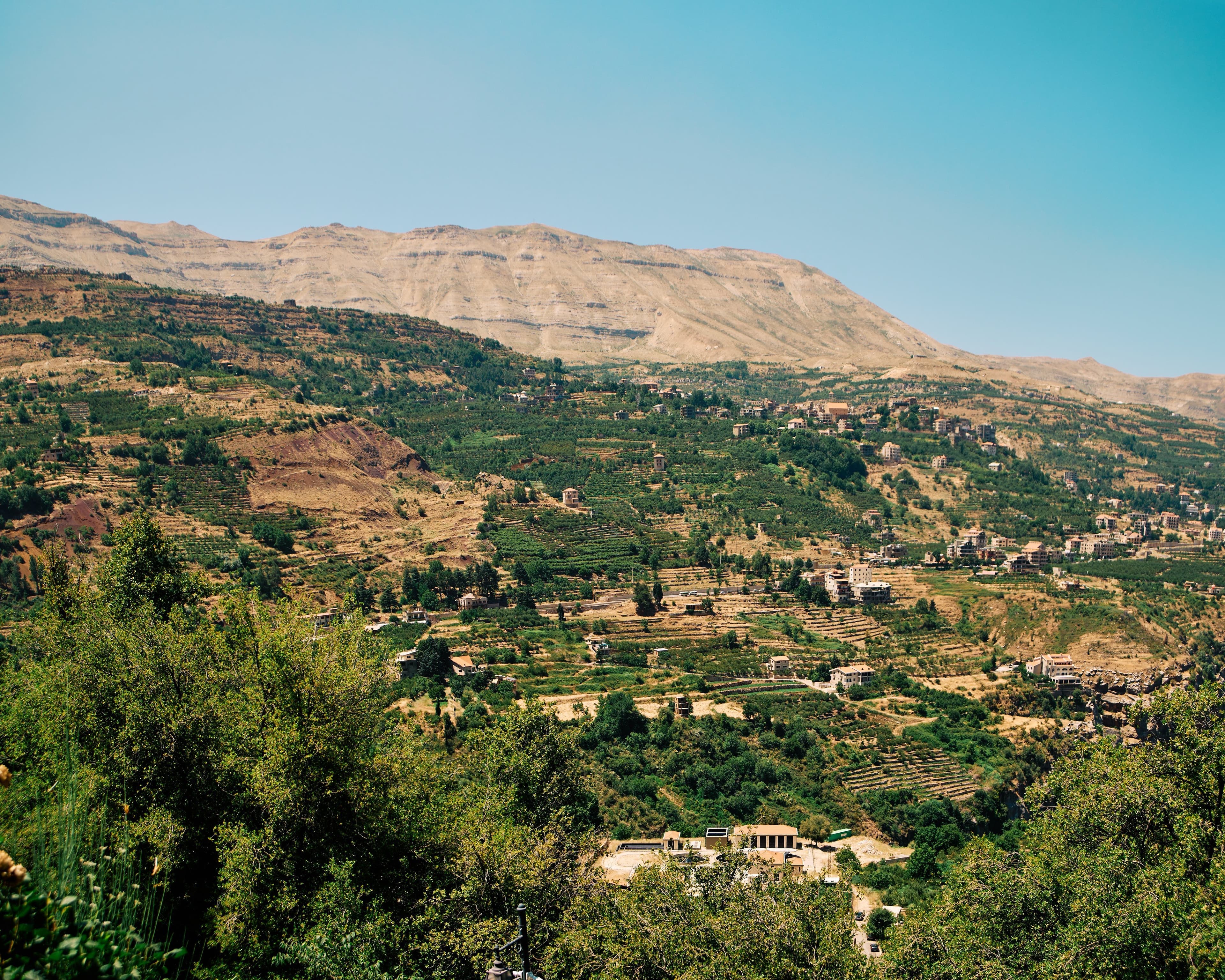Mountain landscape in Lebanon